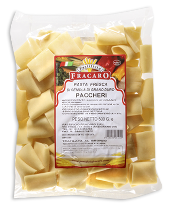 Pastificio Fracaro Arzignano Vicenza - Pasta semola grano duro - paccheri
